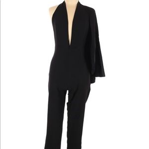 Halter plunge Jumpsuit